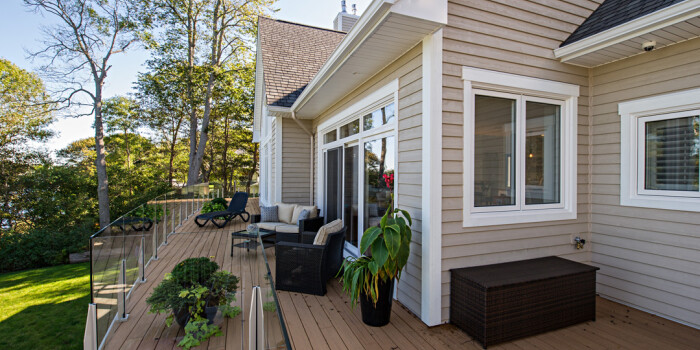 SawlorBuiltHomes Halifax CustomHome51 exteriorbackdeck